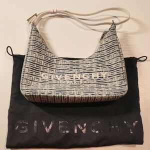Givenchy Denim Moon Shoulder Bag Authentic